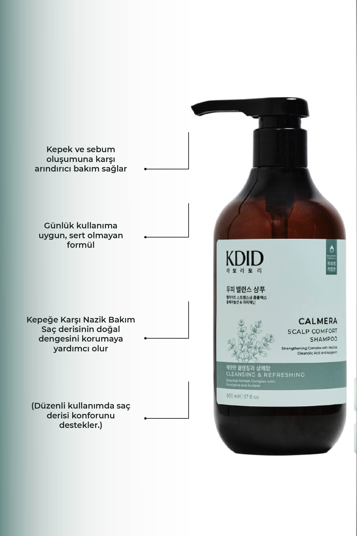 CALMERA | Kepek Önleyici Şampuan