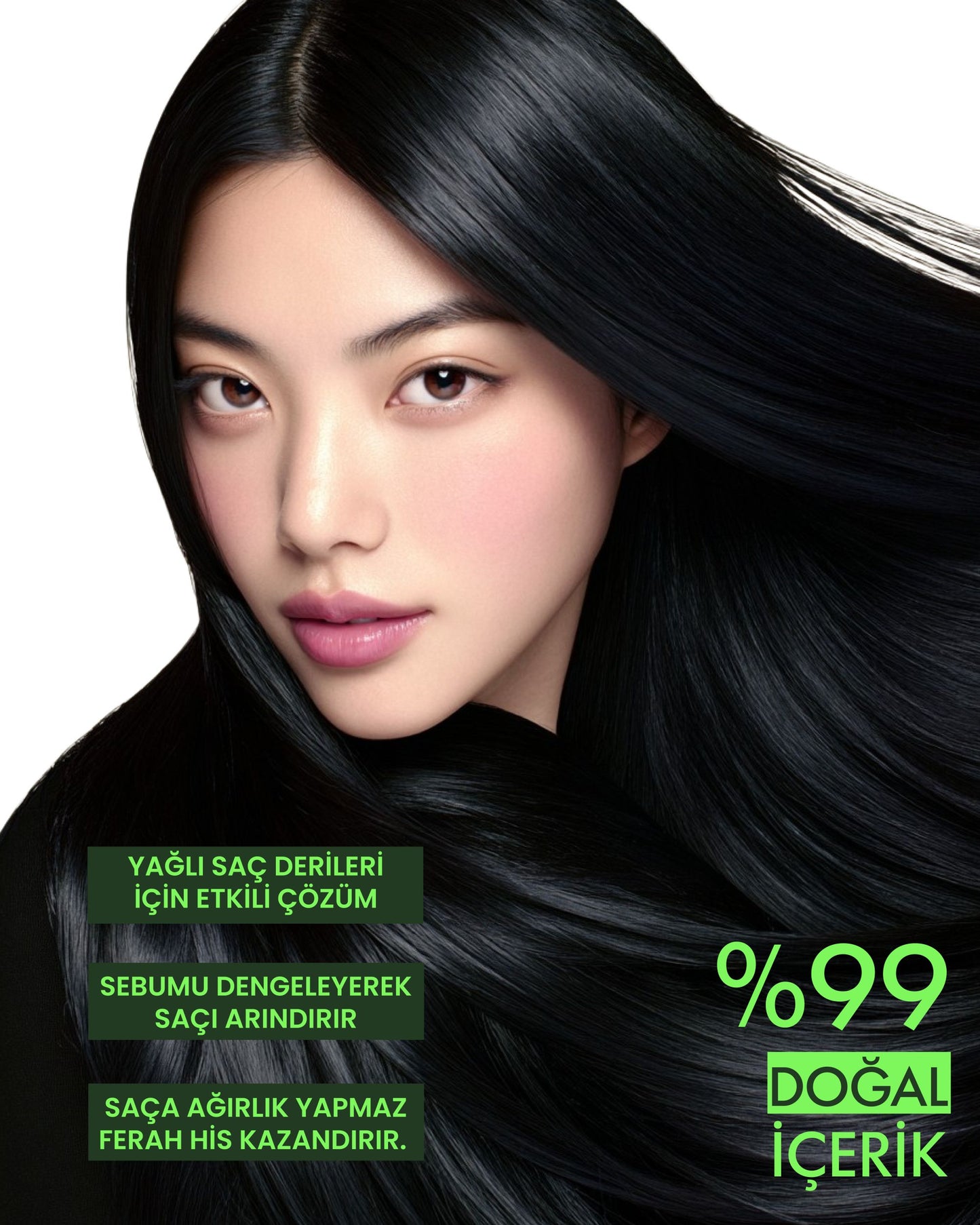 PURIVA | Yağlı Saçlar İçin Dengeleyici Saç Şampuanı